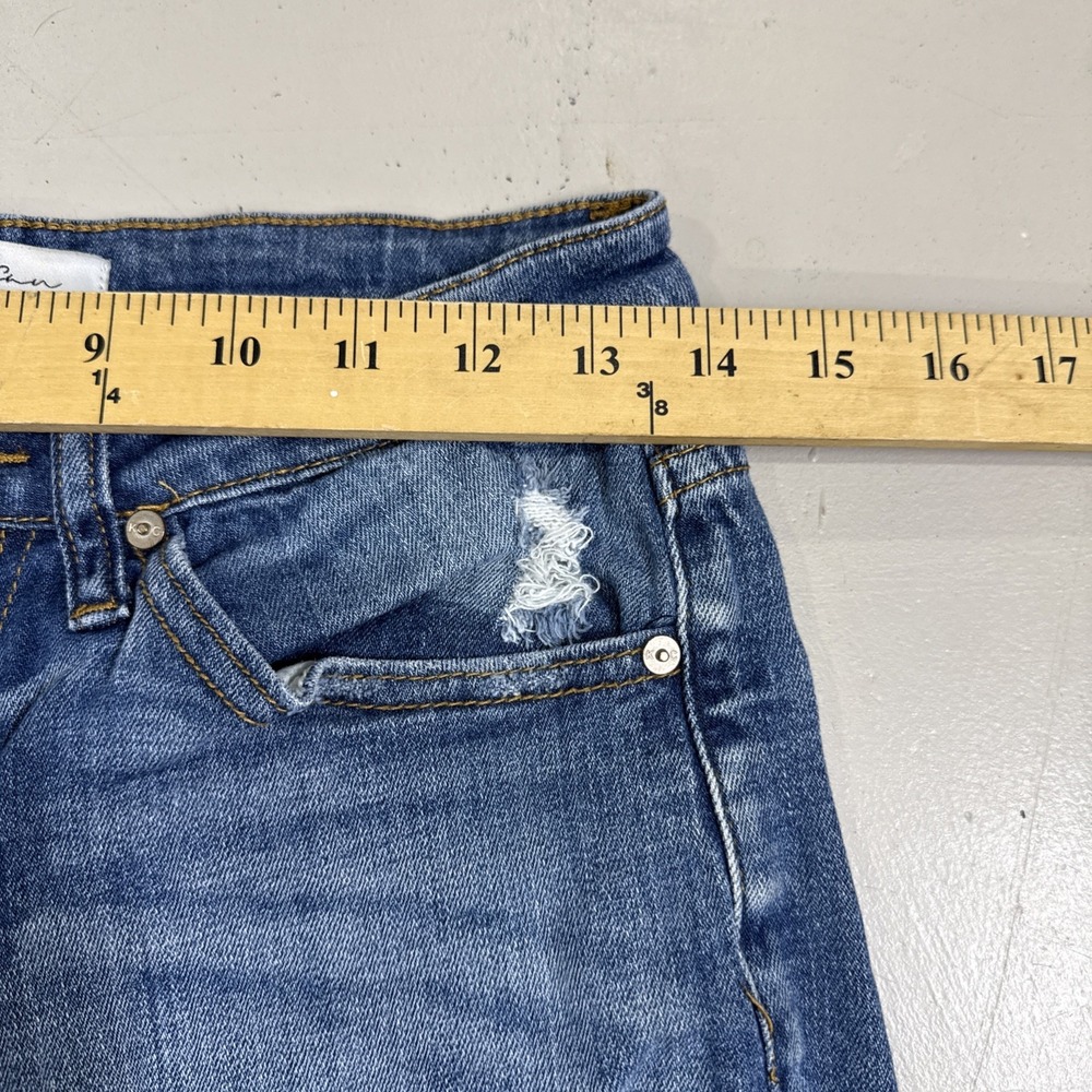 KanCan Women's Denim Jeans Style Estilo #KC5070M Distressed Size 7/27 - Picture 3 of 6